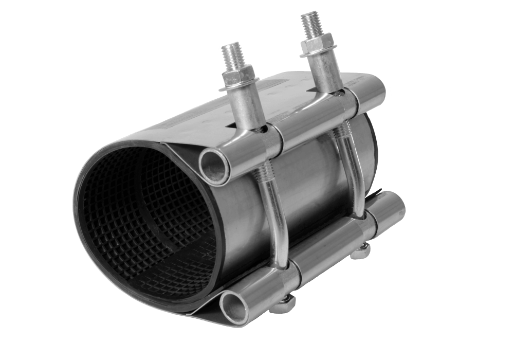 Муфта свертная из нержавеющей стали (хомут ремонтный) IDRA CC L200 DN50 (56-63)